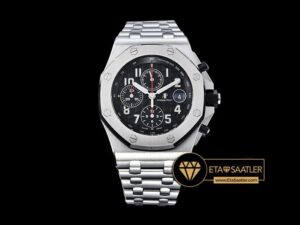 AP0374B - AP Royal Oak Chrono 26470 SSSS Black A3126 - Noob - 14.jpg